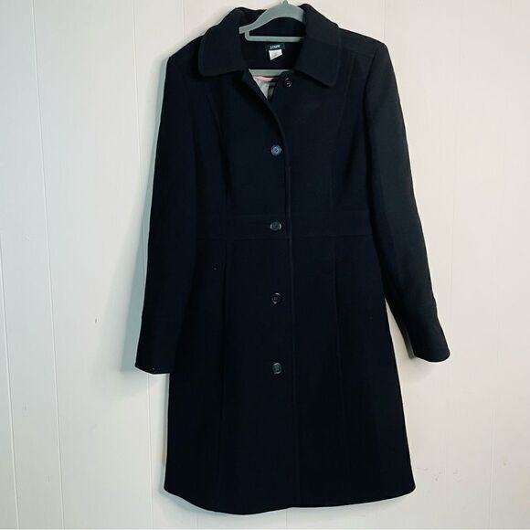 J. Crew Jackets & Blazers - J. Crew Black Lady Day Coat